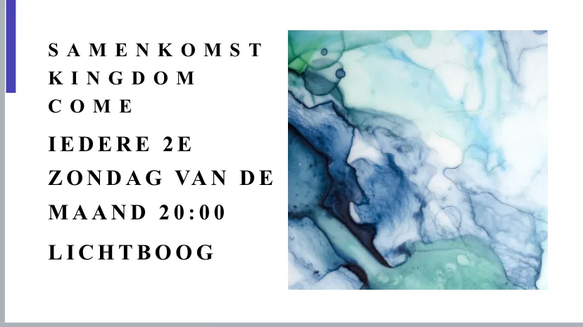 Kingdom come aanbiddingsavond